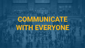 In Store Messaging Communicate with Everyone