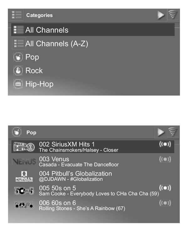 SiriusXM-Music-for-Business-SXBR2-Channel-Selection